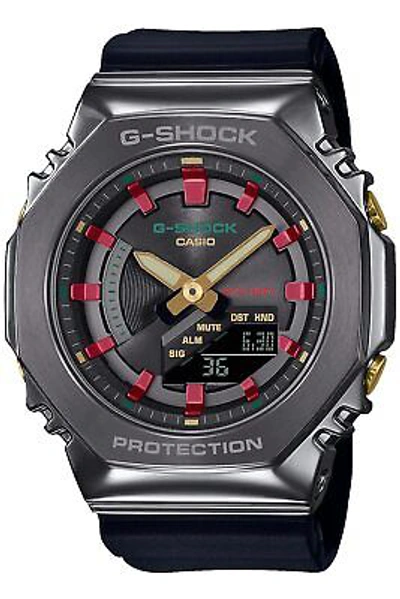 Pre-owned Casio G-shock Quartz Men's Watch Precious Heart Selection 20atm Gm-s2100ch-1ajf