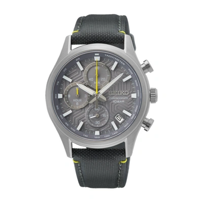 Pre-owned Seiko Selection Chronograph Quartz Watch Ssb423p1 Usus