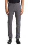 Emporio Armani Tech Performance 5-pocket Pants In Gray