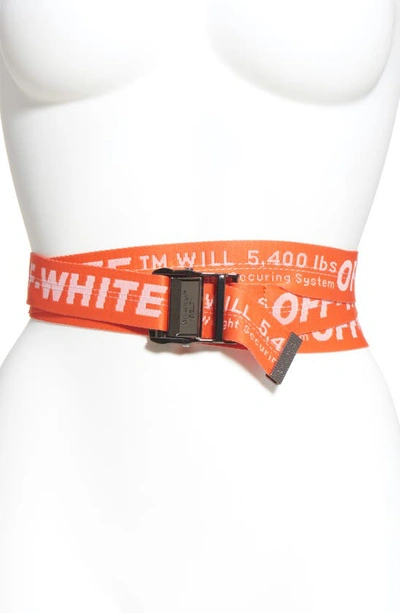 Off-white Classic Industrial Belt In Orange