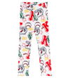 Kenzo Graphic-print Elasticated-waistband Leggings In Multicoloured