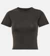 Entire Studios Washed Short-sleeved T-shirt In Black