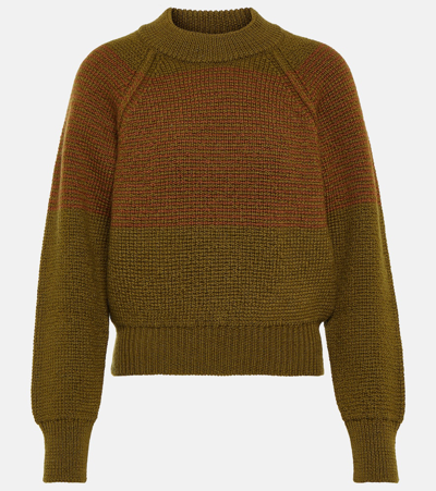 Tod's Wool Sweater In Brown