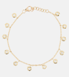 OCTAVIA ELIZABETH NESTING GEM 18KT GOLD BRACELET WITH DIAMONDS