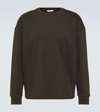 The Row Ezan Cotton Sweatshirt In Dovetail