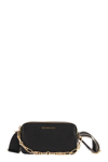 MICHAEL KORS MICHAEL KORS JET SET SMALL CHAMBER BAG IN GRAINED LEATHER WITH DOUBLE ZIP
