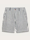 LOVE BRAND & CO. MEN'S NAVY LINES BURROW LINEN SHORT,8160694916