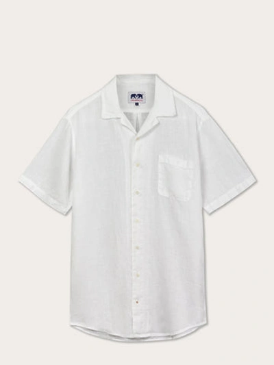 Love Brand & Co. Men's White Arawak Linen Shirt