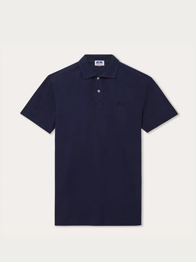 Love Brand & Co. Men's Navy Blue Pensacola Polo Shirt