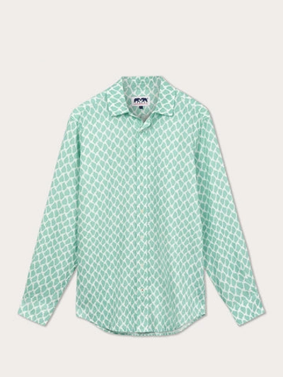 Love Brand & Co. Men's Conch Salad Abaco Linen Shirt