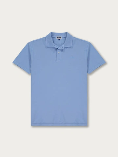 Love Brand & Co. Men's Ocean Blue Pensacola Polo Shirt