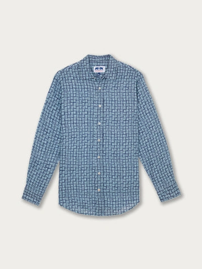 Love Brand & Co. Men's Sea Weave Abaco Linen Shirt