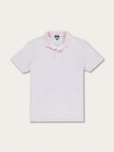 Love Brand & Co. Men's Pastel Pink Pensacola Polo Shirt