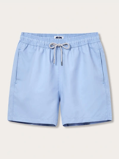 Love Brand & Co. Men's Sky Blue Staniel Swim Shorts