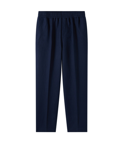 Apc Pieter Pants In Iaj - Navy Blue