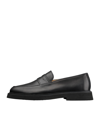 Apc Black Gael Loafers In Lzz - Black