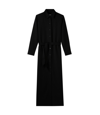 Apc Robe Gwyneth Dress In Lzz - Black
