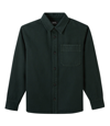 A.p.c. Basile Overshirt In Kaf - Dark Green