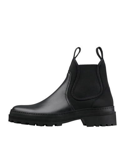 Apc A.p.c. Chelsea Boots In Lzz - Black