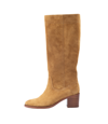 Apc Felicia Boots In Caf - Caramel