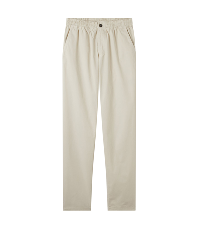 Apc Chuck Pants In Aad - Ecru