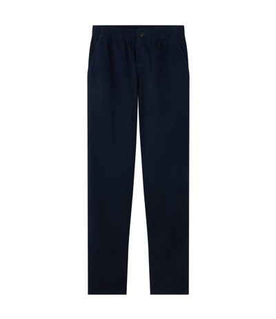 Apc Chuck Pants In Iak - Dark Navy Blue