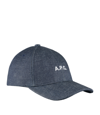 Apc Brimmed Hat With Adjustable Strap And Ventilation In Iai - Indigo