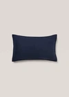 Mango Home 100% Linen Plain Cushion Case 30x50cm Navy
