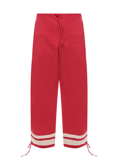 Gucci Trouser In Red