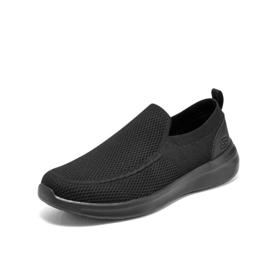 Skechers 【日常休闲】2023年新款夏季男士低帮一脚蹬休闲鞋男鞋 In Black