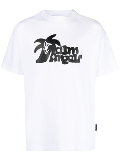 Palm Angels Hunter Classic T-shirt In Animal Print