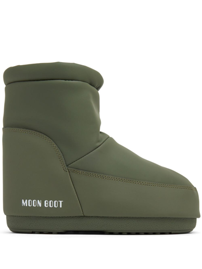 Moon Boot Icon Low Snow Boots In Green