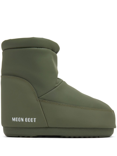 Moon Boot Icon Low Snow Boots In Green
