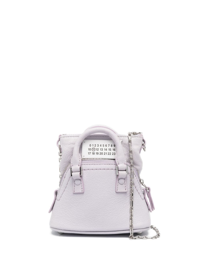 Maison Margiela 5ac Classique Baby Shoulder Bag In Lilac