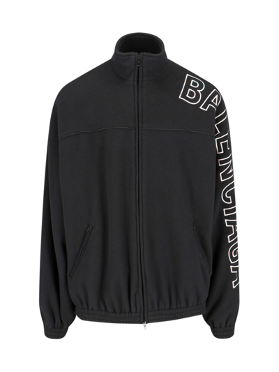 Balenciaga Oversized Jacket In Black