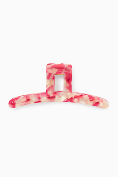 Cos Pearl-effect Hair Clip In Pink