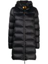 Parajumpers Marion Quilted Hooded Jacket In Pencil