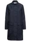 THOM BROWNE THOM BROWNE LONG SLEEVED BUTTON FASTENED COAT
