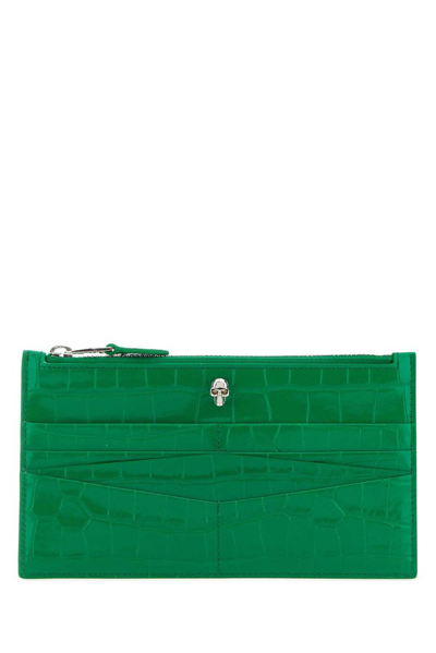 Alexander Mcqueen Skull In Green