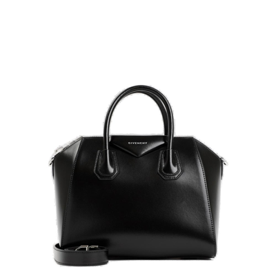 Givenchy Womens Black Antigona Mini Leather Tote Bag