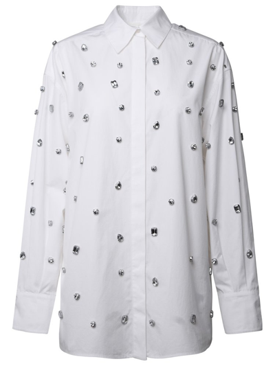 Sportmax Embellished Long In White