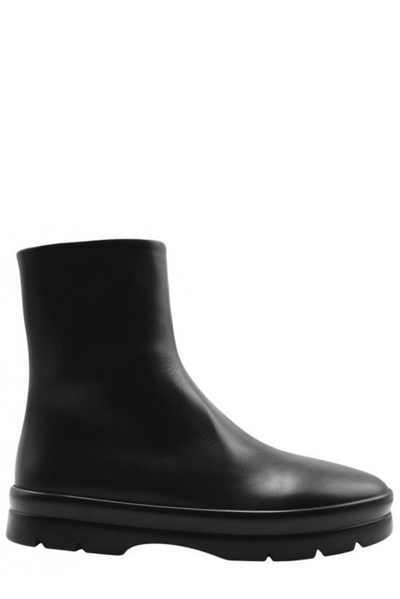 The Row Ankle Boots In Black