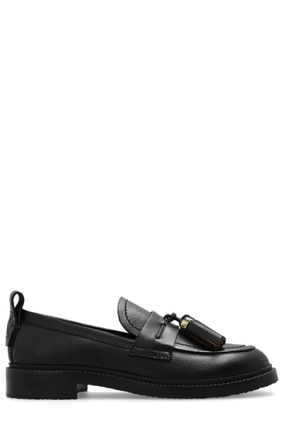 See By Chloé Skyie Leather Loafers In Schwarz
