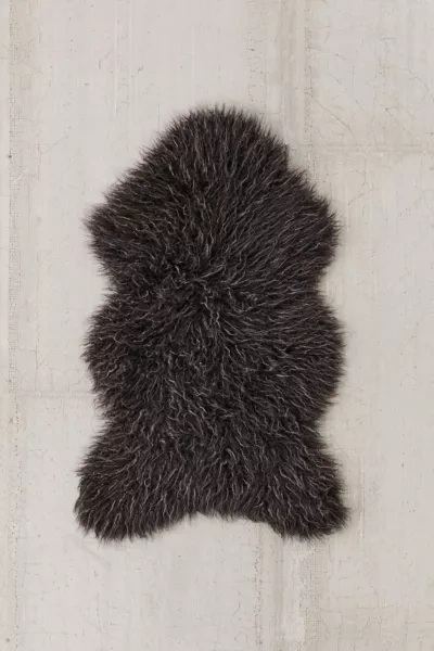 Urban Outfitters Mazzy Faux Fur Shaped Rug