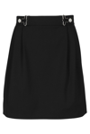 MOSCHINO MOSCHINO JEANS BUCKLE EMBELLISHED PENCIL SKIRT