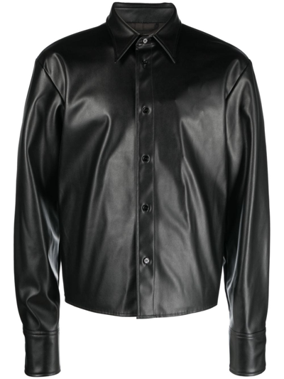Mm6 Maison Margiela Mm6 Long-sleeved Shirt Black