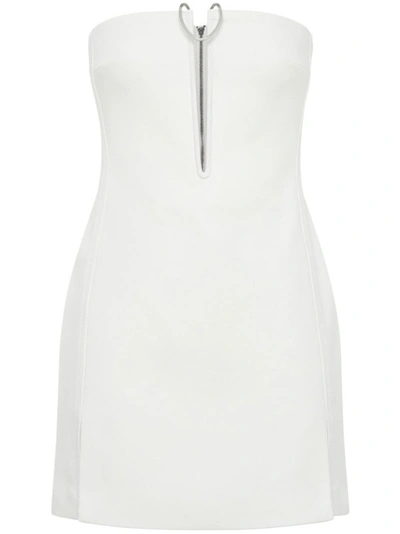 Dion Lee Mobius Mini Dress In White