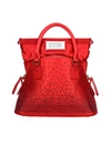 Maison Margiela Mini 5ac Classic Embellished Tote Bag In Red