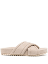 Varley Ronely Slip-on Sandals In Neutrals