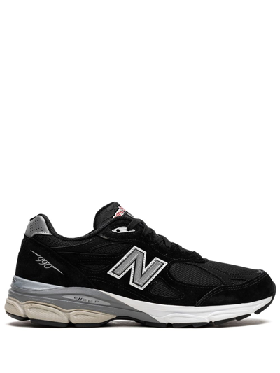 New Balance Mius M990v3 Sneaker In Black/white